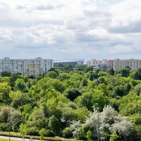 Saska With View By Bookinghost * Warschau